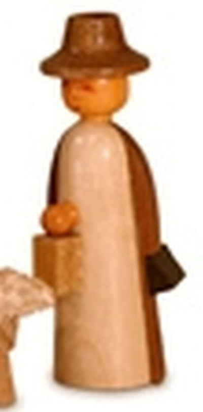 Weihnachtsfigur Miniaturfigur Josef natur HxBxT 6x2,5x1,5cm NEU