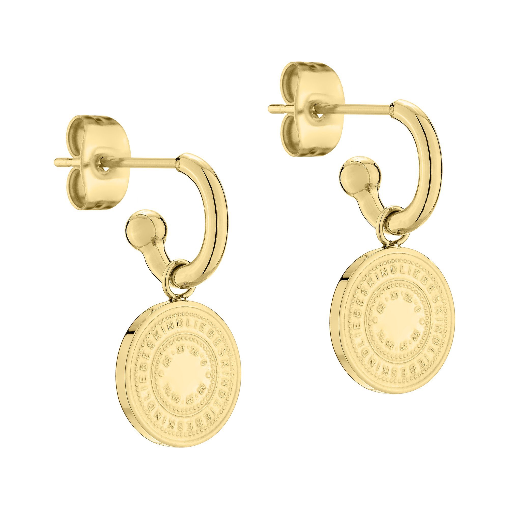 Liebeskind Berlin Paar Ohrstecker Vintage Coins Edelstahl günstig online kaufen