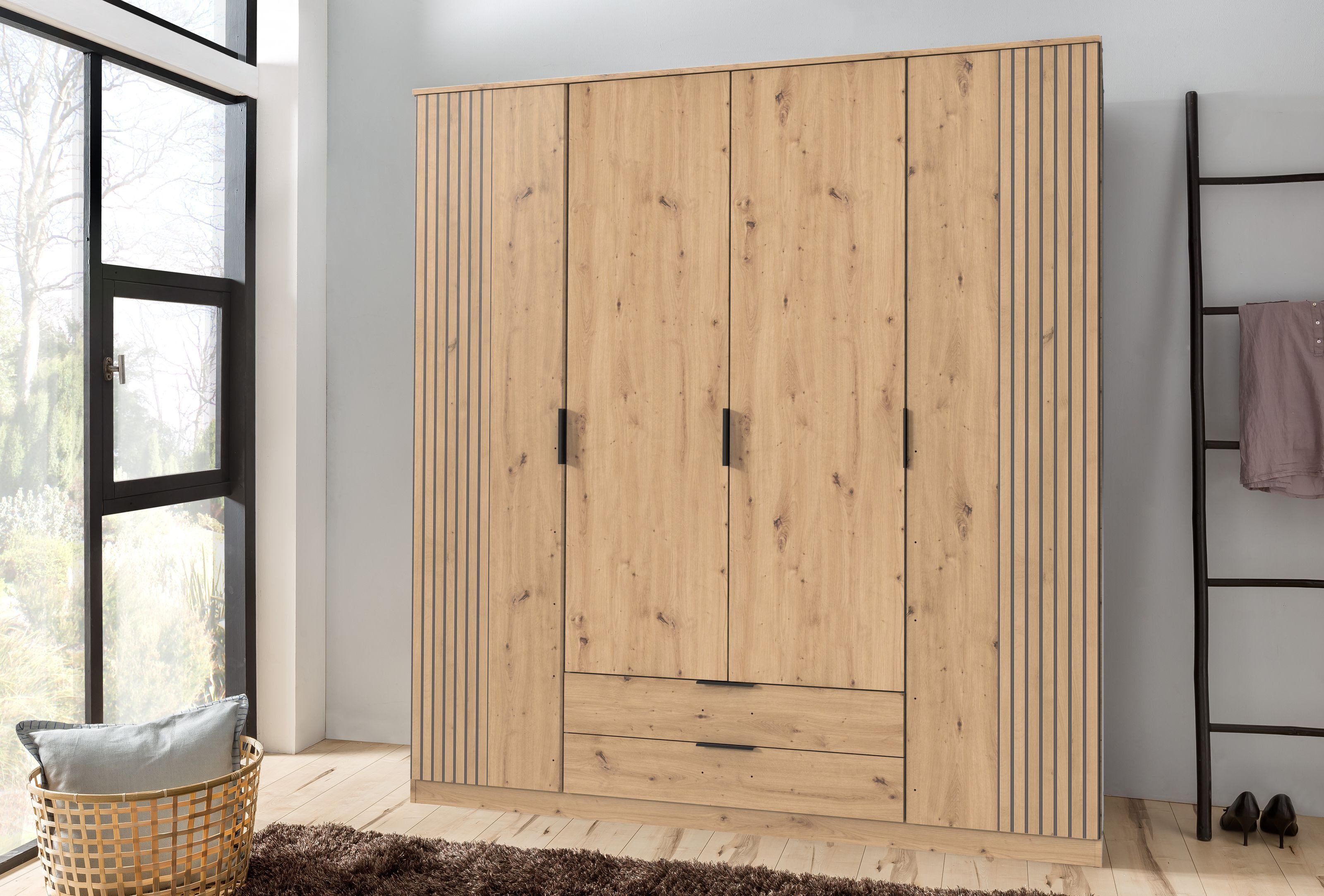 Wimex Drehtürenschrank 180 x 199 x 58 cm (B/H/T)