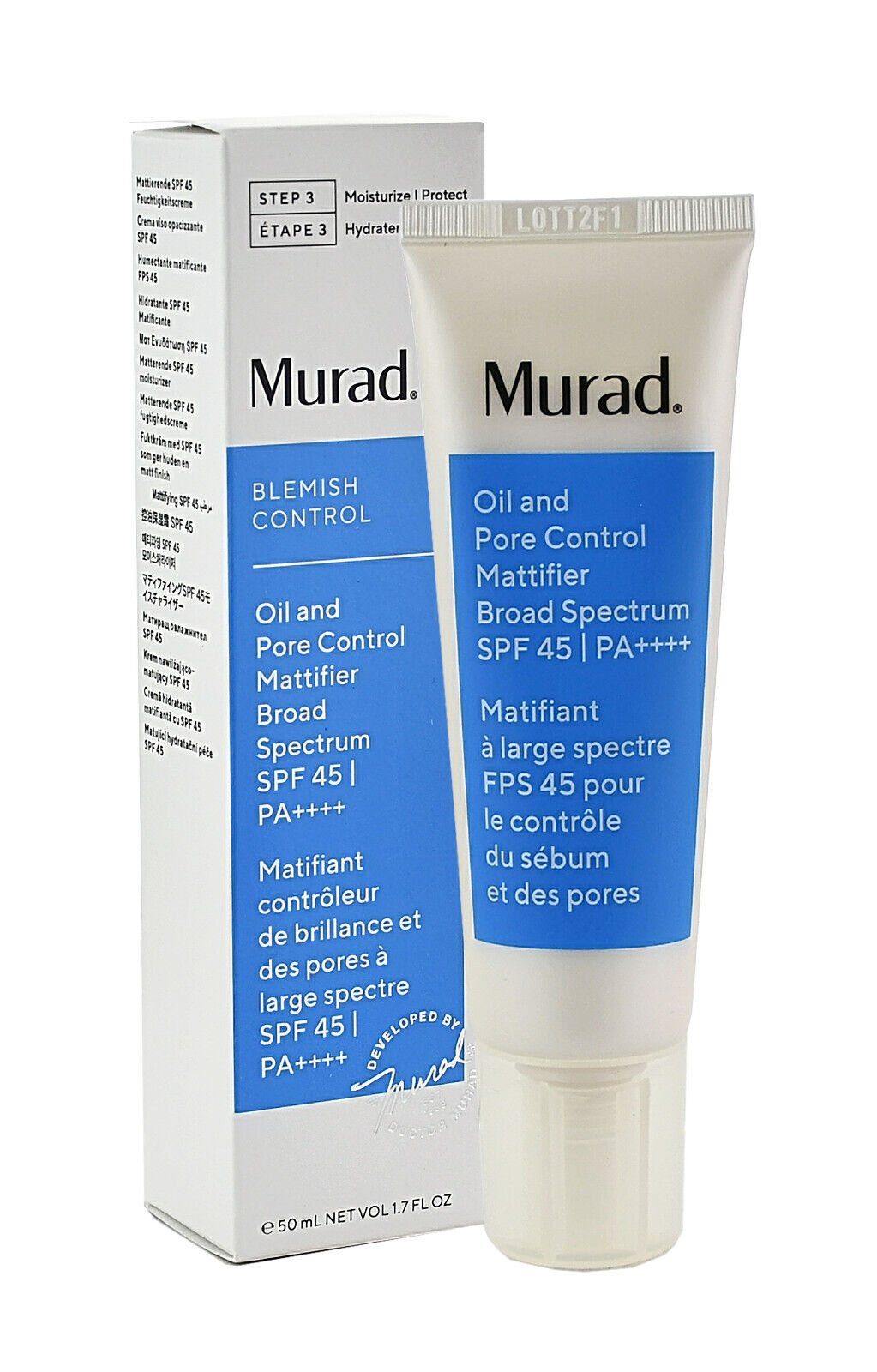 Murad Skincare Gesichtspflege MURAD OIL-CONTROL MATTIFIER SPF 45 50ML