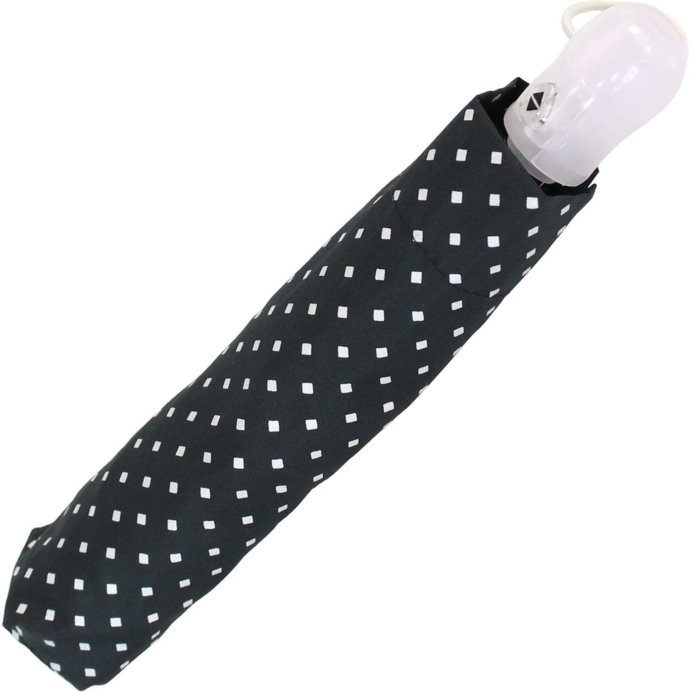 UV-sensitiv, Griff Taschenregenschirm Schirm Automatik iX-brella UV-sensitiv Mini gepunktet