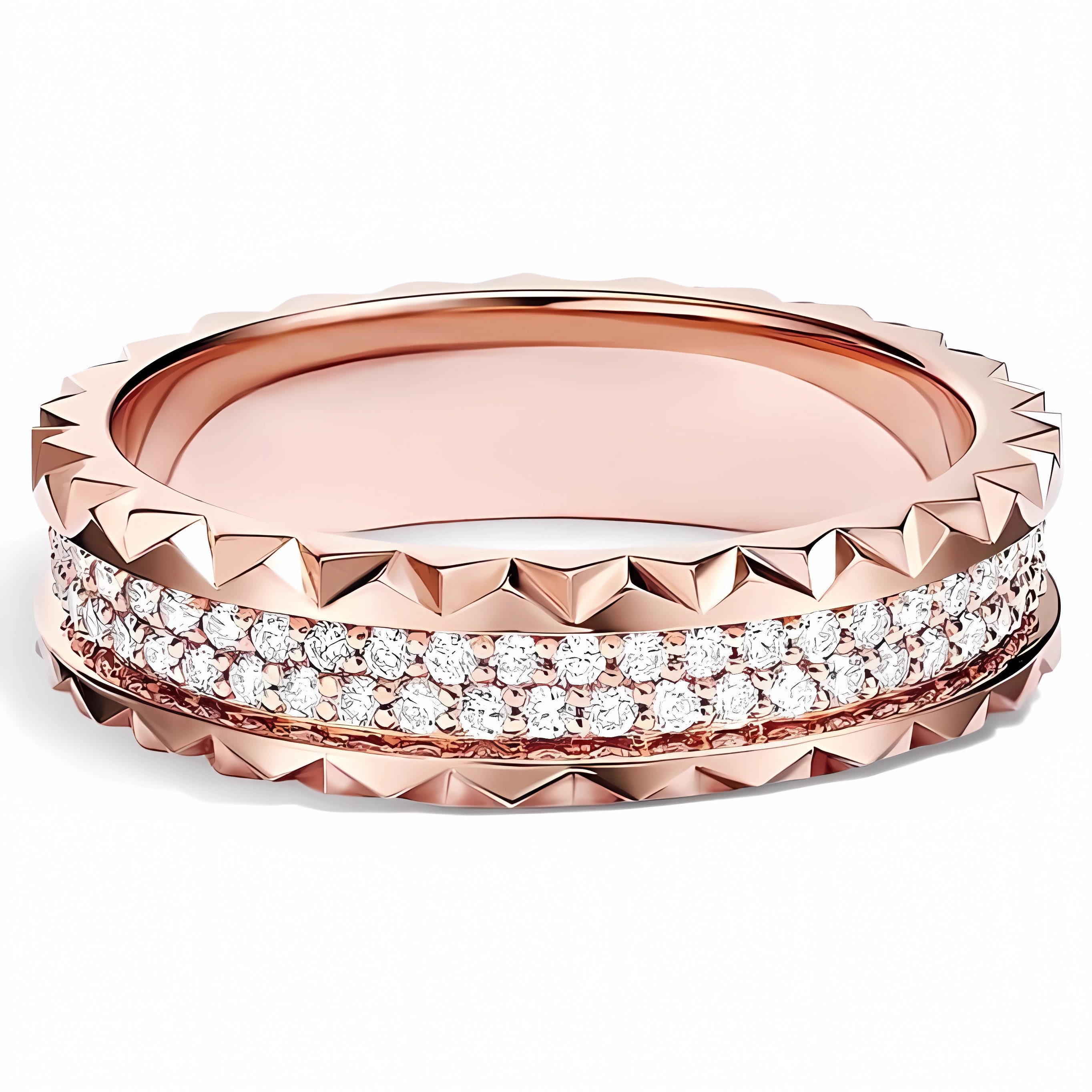 Jumpeak Diamantring Goldring Damen 585 Echtgold,Diamant günstig online kaufen