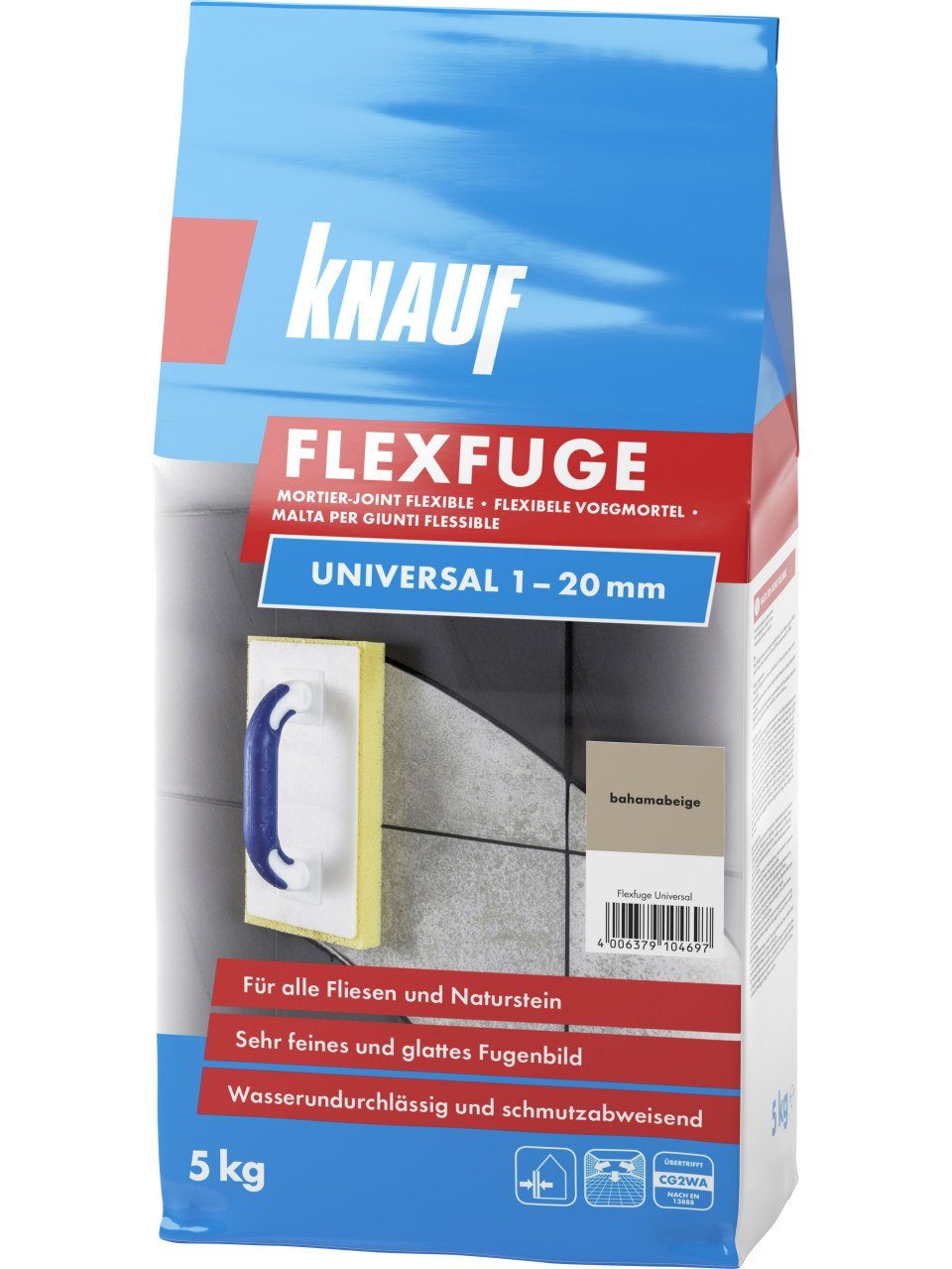 KNAUF Fugenmörtel Knauf Fugenmörtel Flexfuge Universal 1 - 20 mm