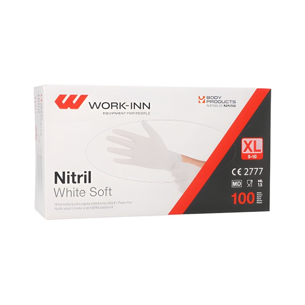 100 Medi-Inn® PS Handschuhe Nitril puderfrei Long blau Größe L