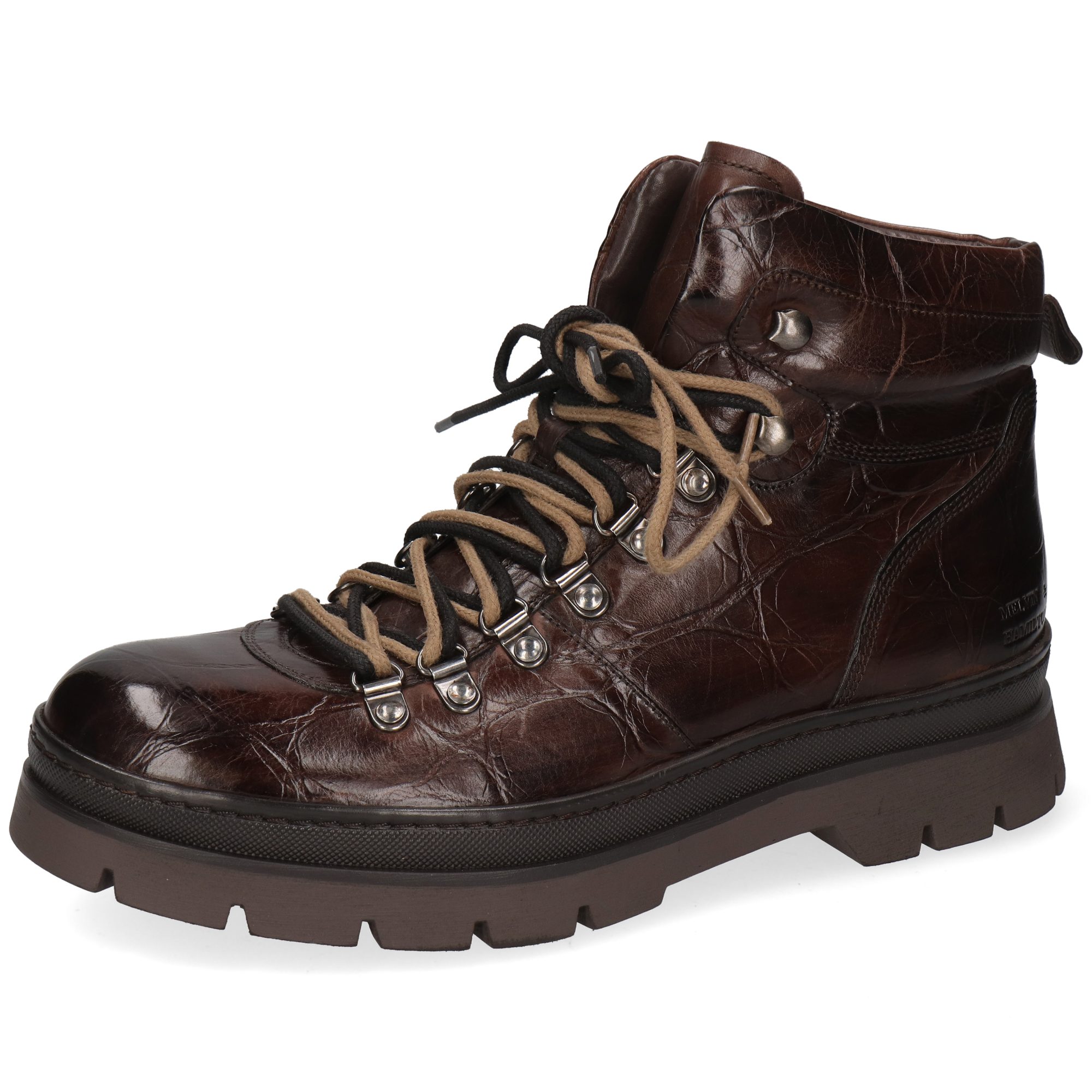 Jaden 5 Leder-Schnürstiefeletten für Herren Stiefelette