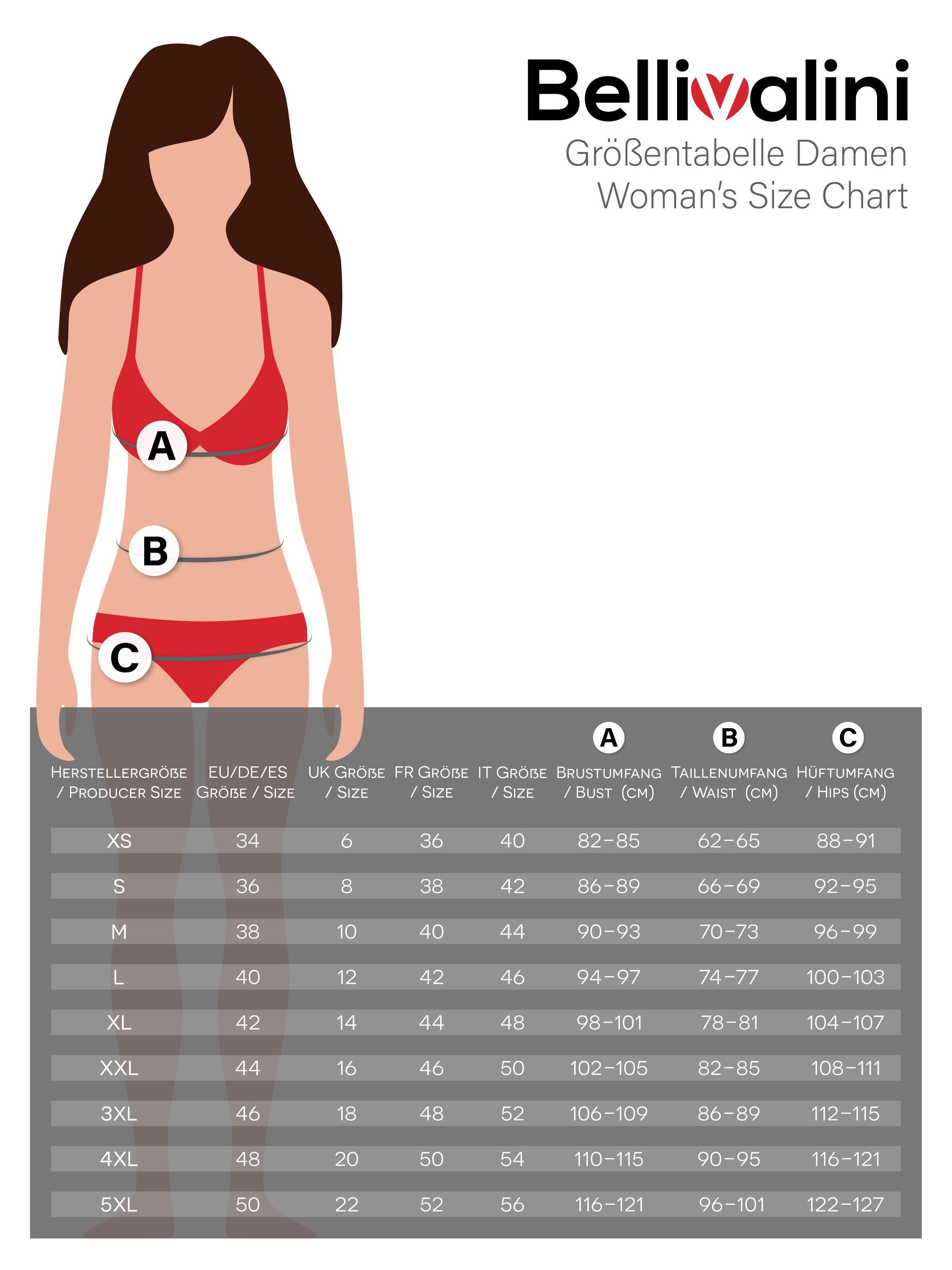Bellivalini Unterhemd Damen Spaghettitop BLV50-218 aus Viskose