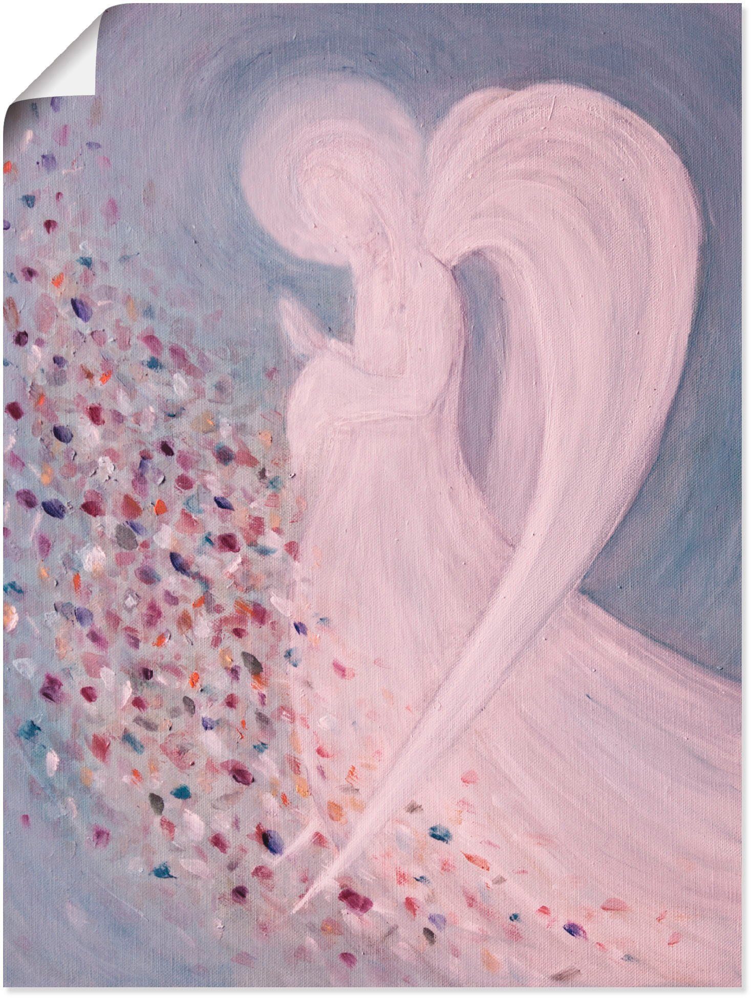 Artland Wandbild Engelbild III, Religion (1 St), als Leinwandbild, Poster, Wandaufkleber in verschied. Größen