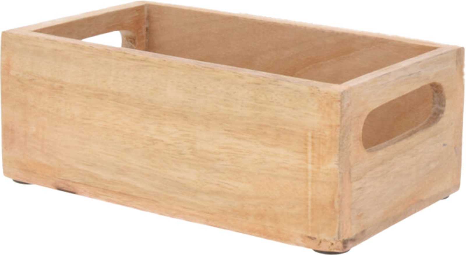 Koopman Holzkiste Mangoholzkisten 30-21 cm 3 Tlg. Set (3 St), 3tlg, Allzweckkiste, Dekokiste, Mangoholz, Kiste