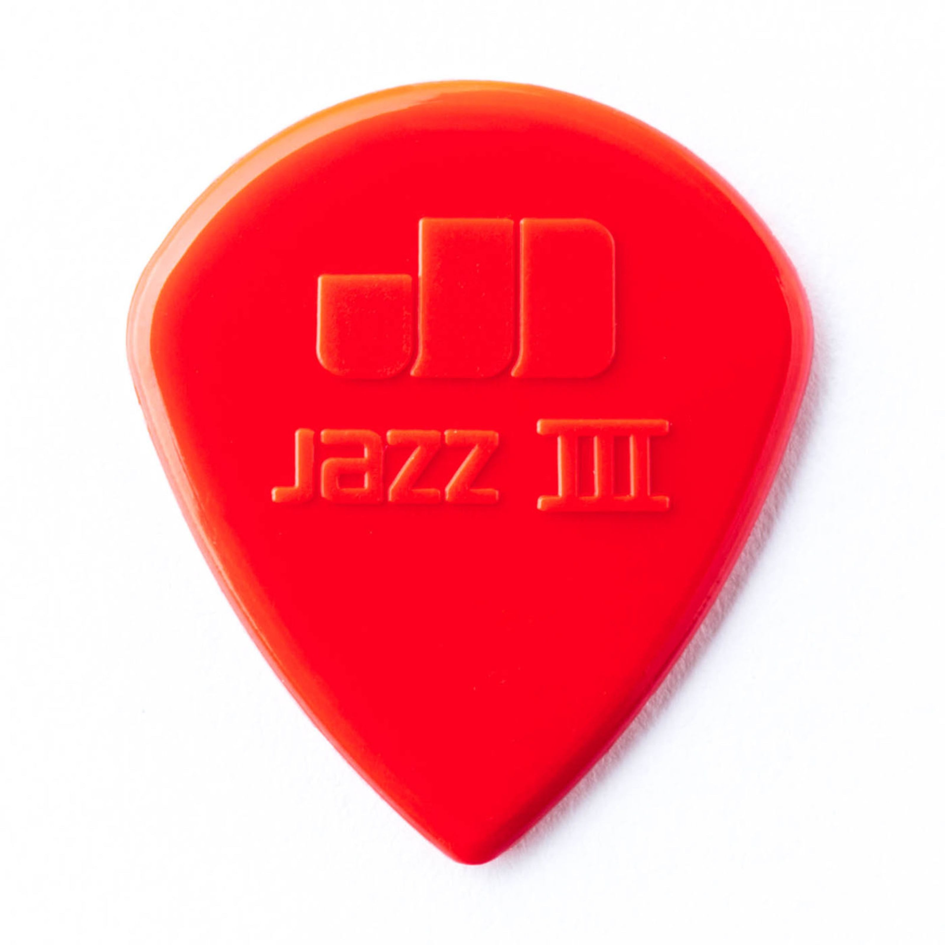 Dunlop Plektrum, 47R3N Jazz III Nylon Picks 1,38 mm 24 Pack - Plektren Set