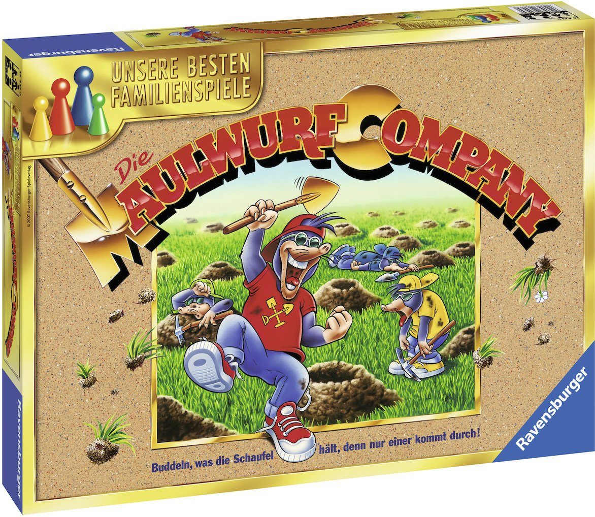 Ravensburger Spiel Die Maulwurf Company, Made in Europe