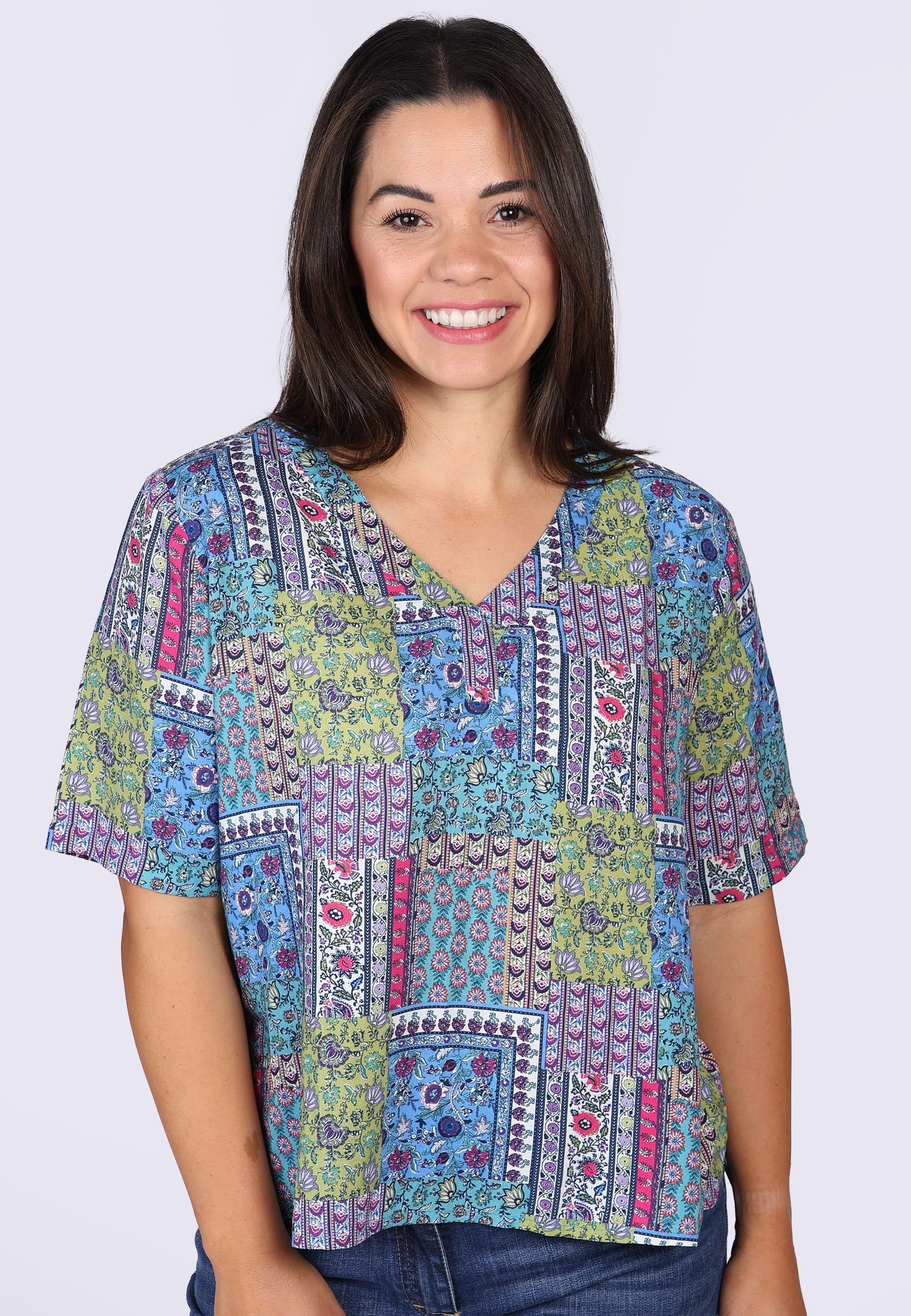 Klassische Bluse Estira