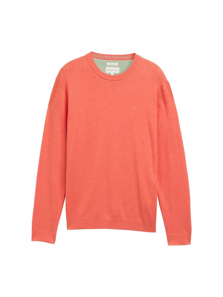 coral red melange
