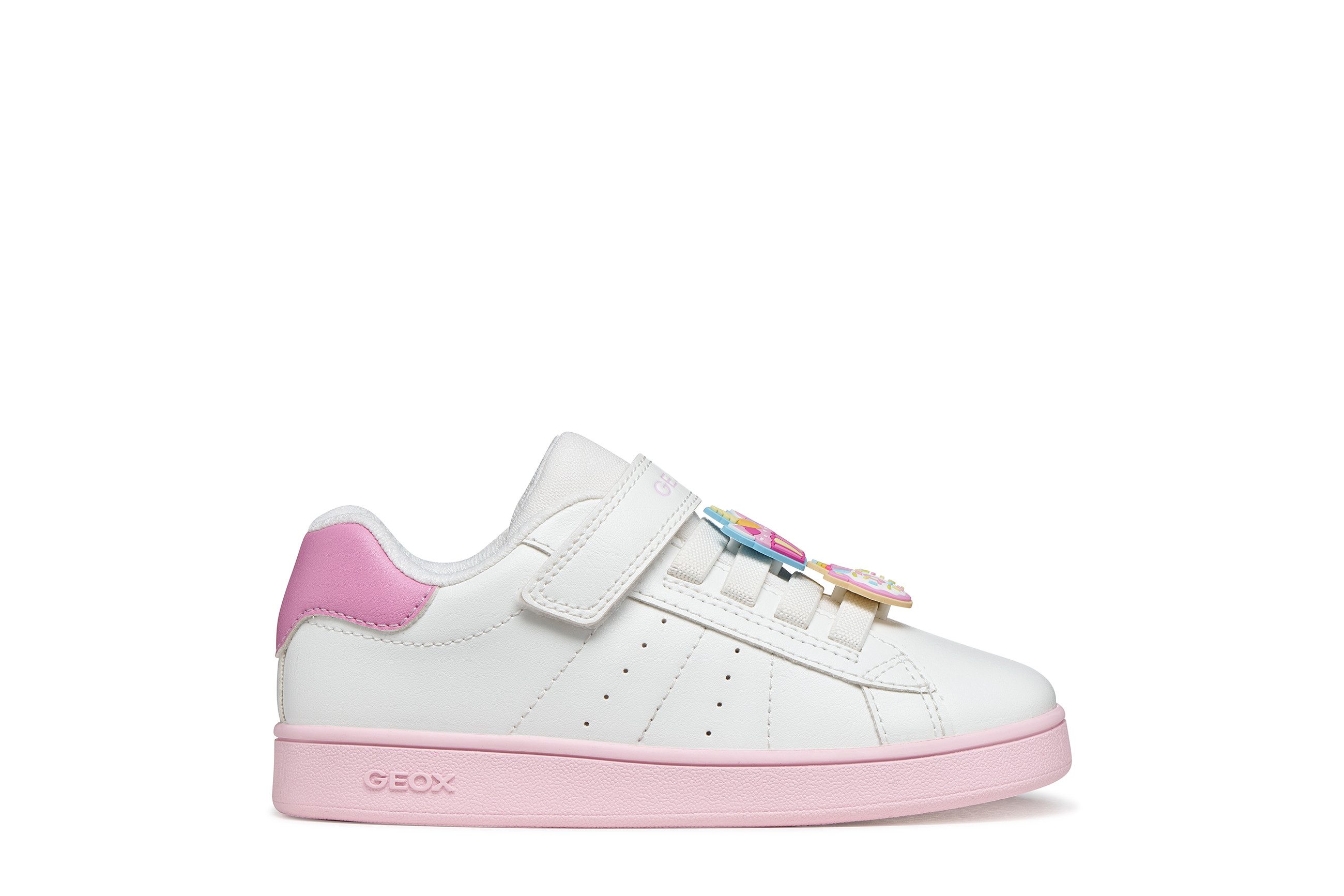 Geox J ECLYPER GIRL Sneaker Slipper mit Kontrastbesatz, Größenschablone zum Download – Bild 5 von 5