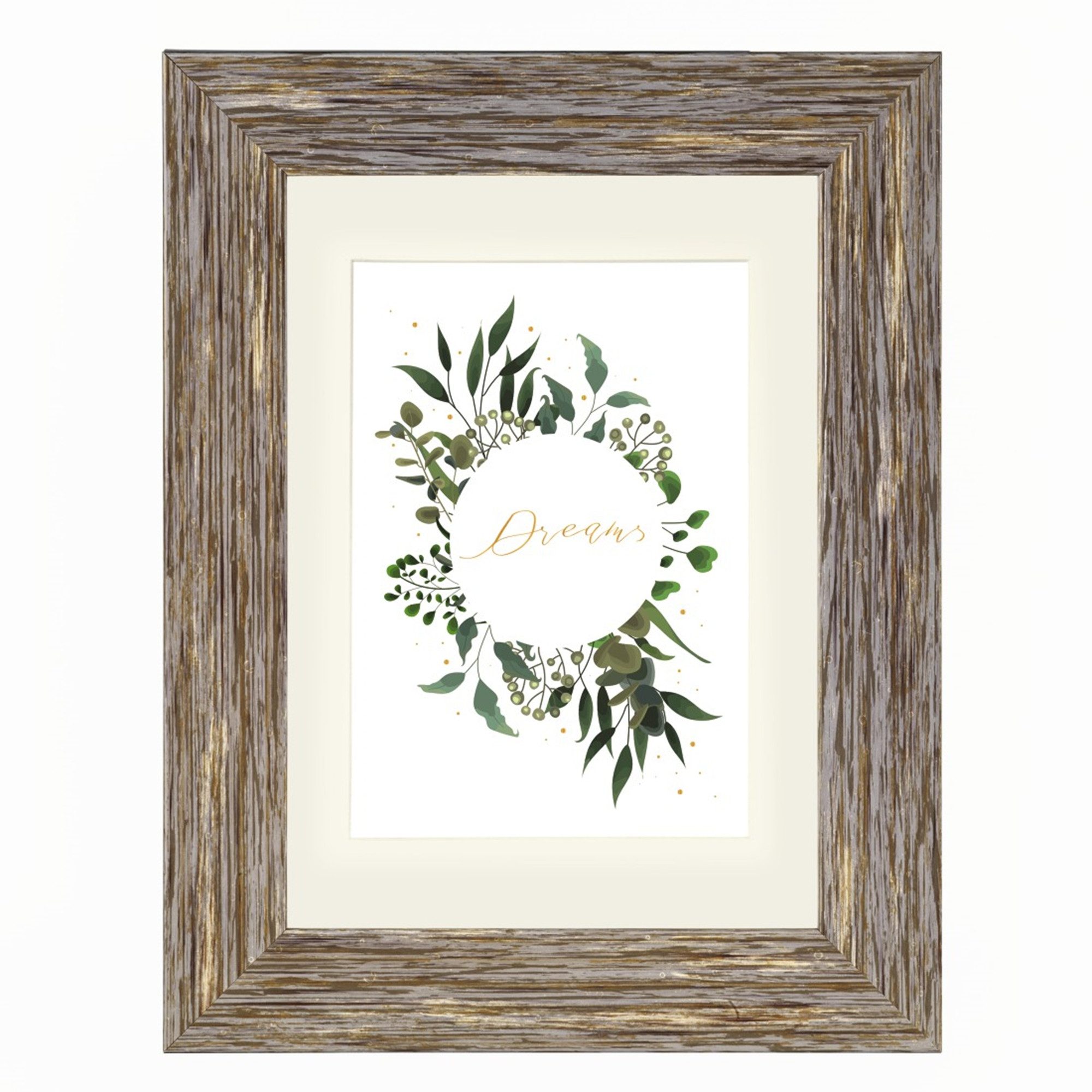 Hama Bilderrahmen Chalet, Braun-Grau, 13 x 18 cm, (Einzelartikel, 1 St), 1