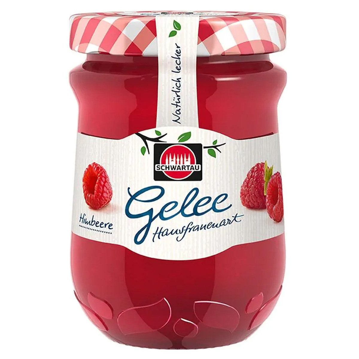 SCHWARTAU Fruchtaufstrich, Schwartau Gelee Himbeere nach Hausfrauenart Fruchtaufstrich 200g