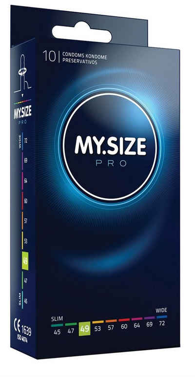 MY.SIZE Kondome My Size Pro Kondome 10er Pack 45mm - 72mm