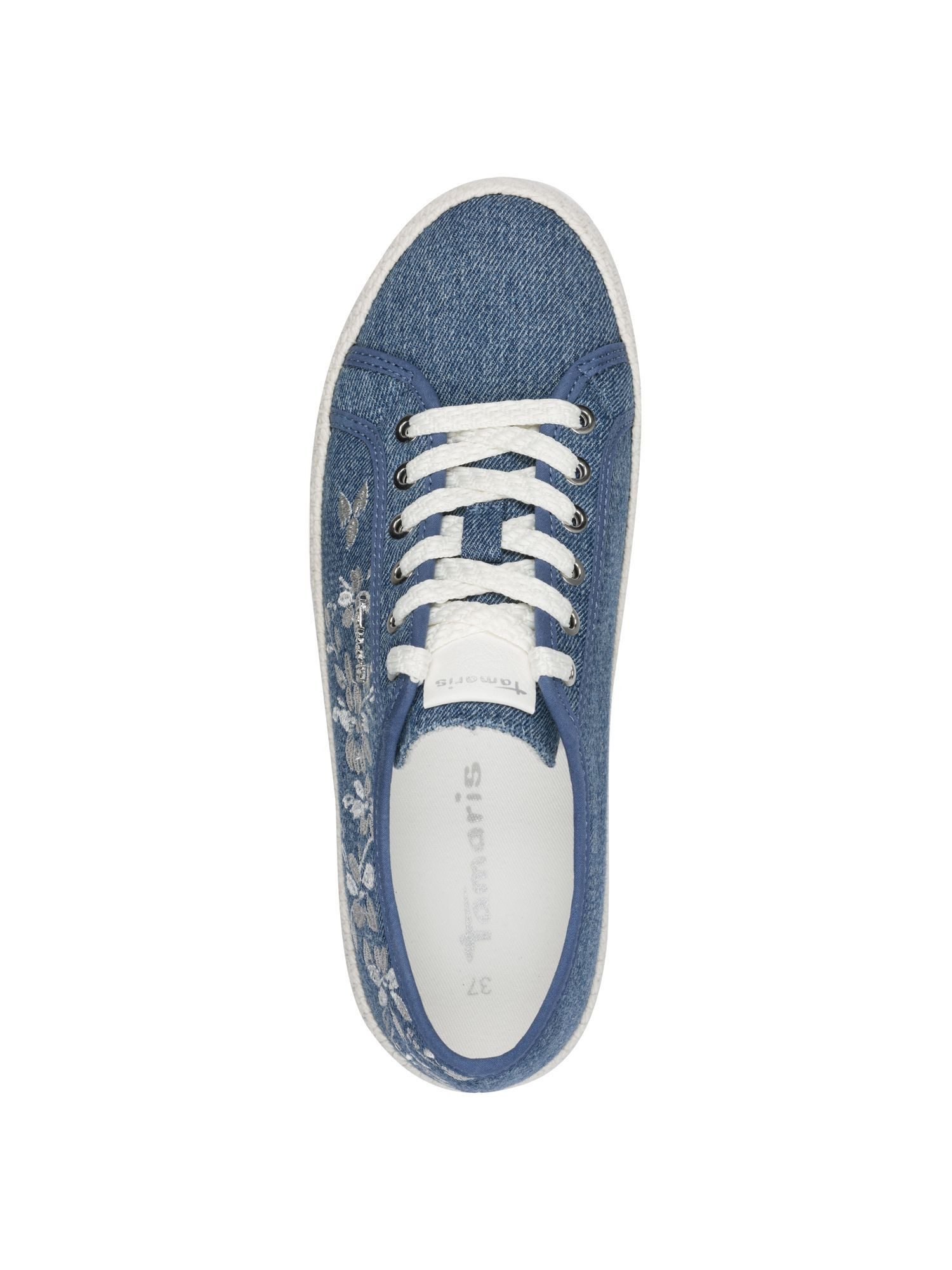 Tamaris mit Schnürsenkel kein Absatz 1-23625-44 Sneaker
