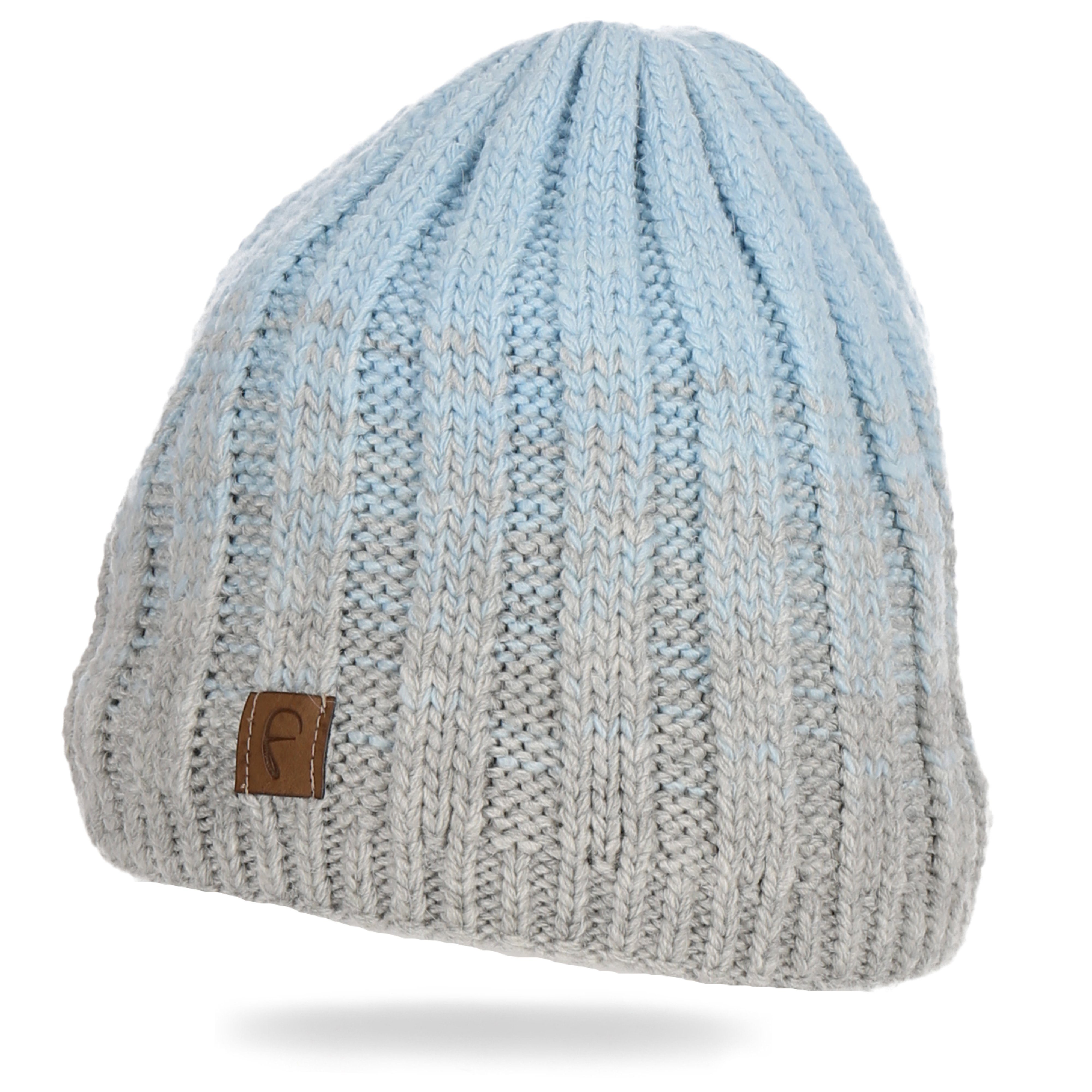 Beanie Wintermütze weicher Warmer Beanie Mütze Strickmütze Herren Damen