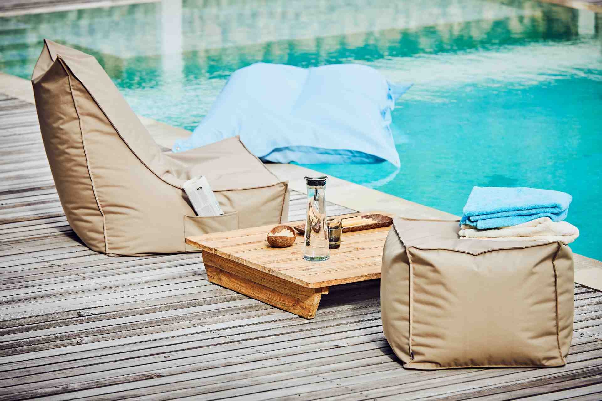jankurtz Couchtisch Newport aus recyceltem Teakholz, 140 cm