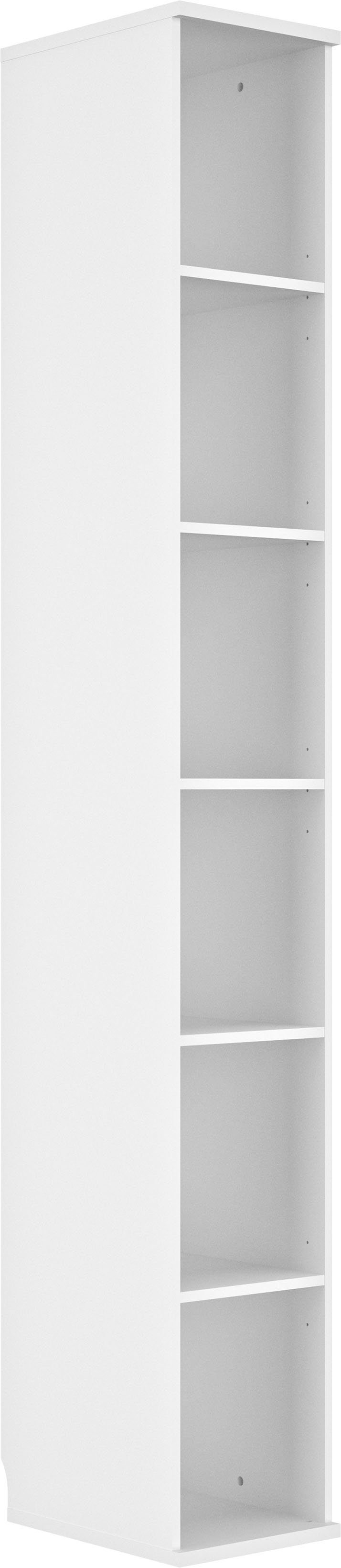 Gami Bücherregal Enzo, es zu Wand auf Ausschnitte kleben an der Verschiedene Module Rückseite, um kombinieren, 1-tlg., zu vollständig einfach der