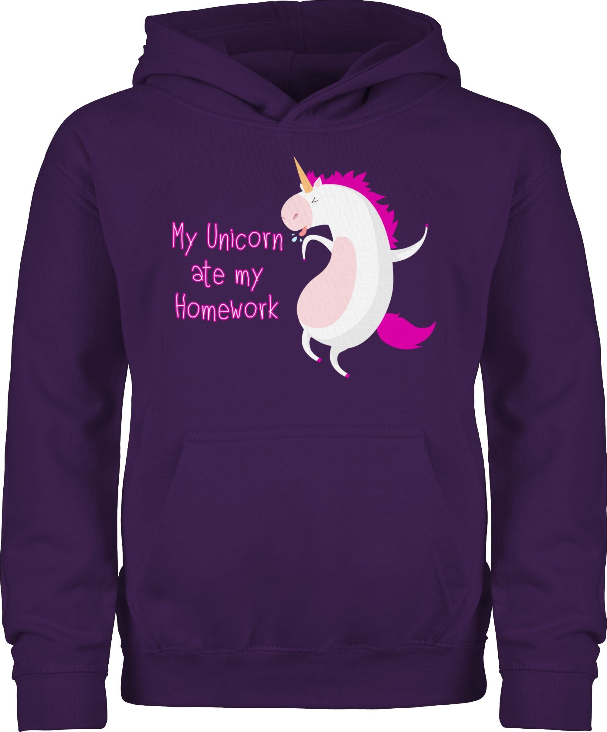 Hoodie My unicorn ate my homework