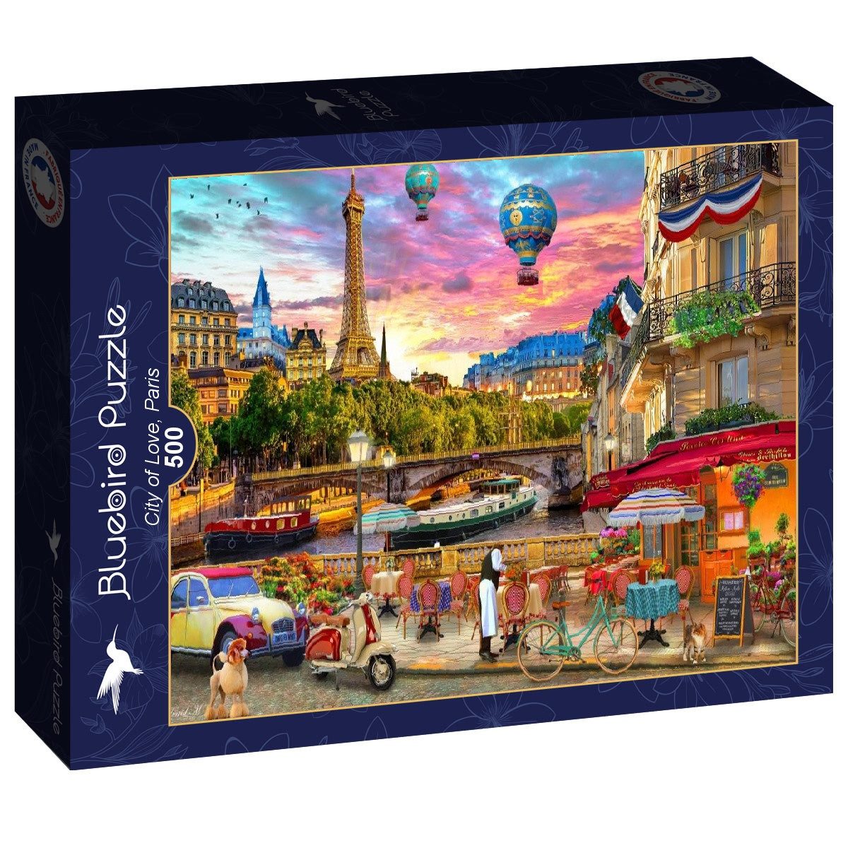 Bluebird Puzzle Puzzle City of Love, Paris, Puzzleteile