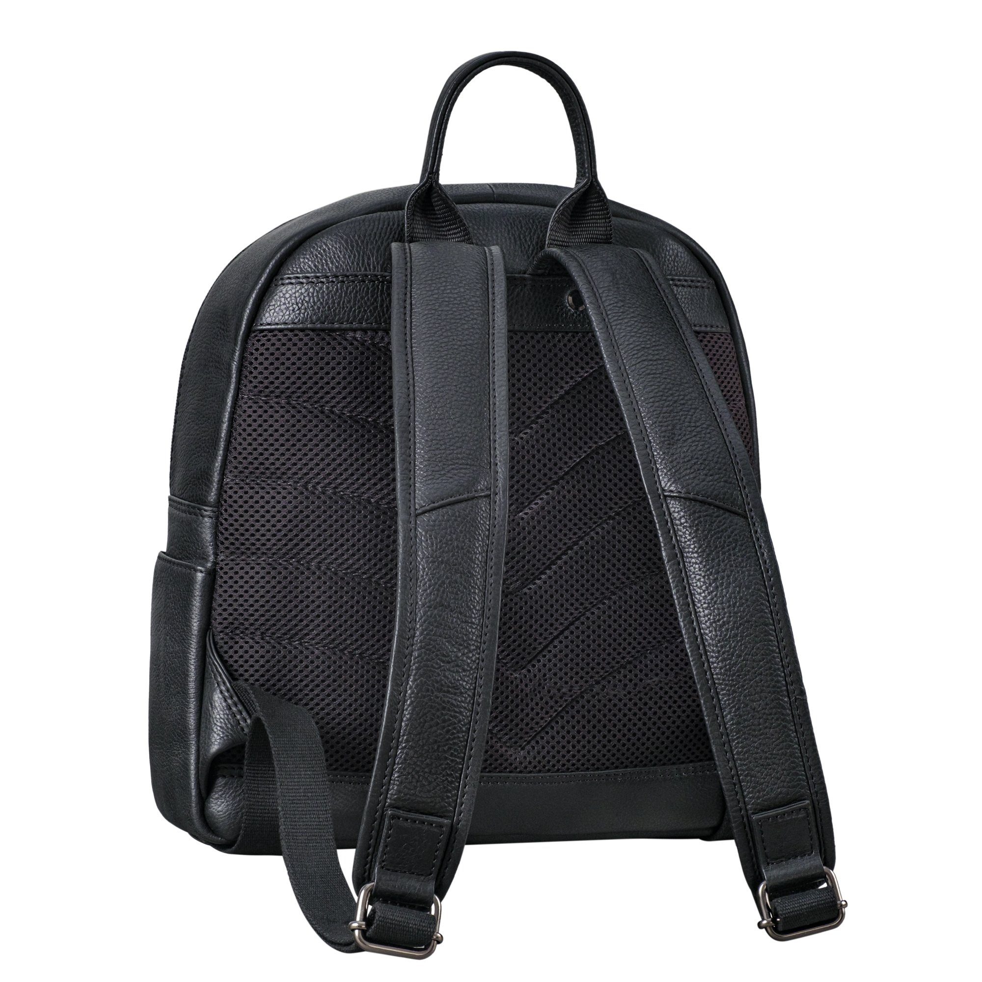 STILORD Cityrucksack "Bente" Handlicher Rucksack Damen Leder