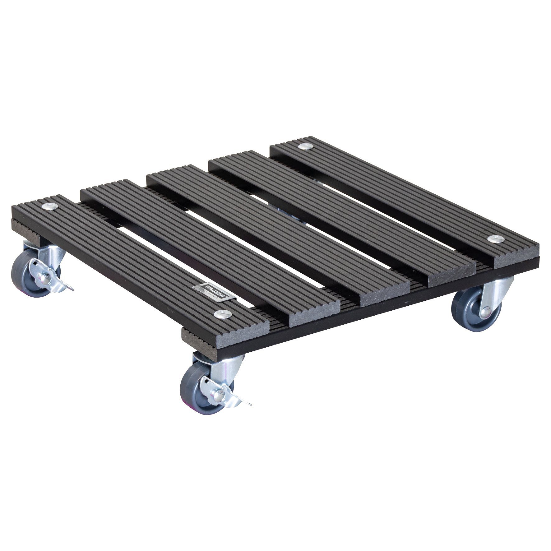Pflanzenroller WPC in diversen Größen I für Außenbereich + Innenbereich I rund & eckig I aus FSC® Wood Plastic Composite I Rollen mit & ohne Bremsen I mehrere Farben I verschiedene Tragkraften