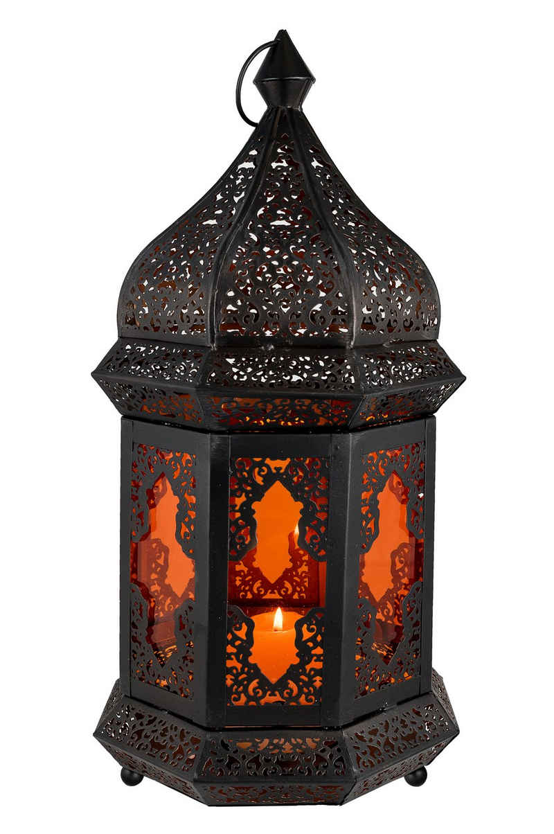 Marrakesch Orient & Mediterran Interior Windlicht Orientalisches Windlicht Wifaq, orientalische Laterne, Handarbeit