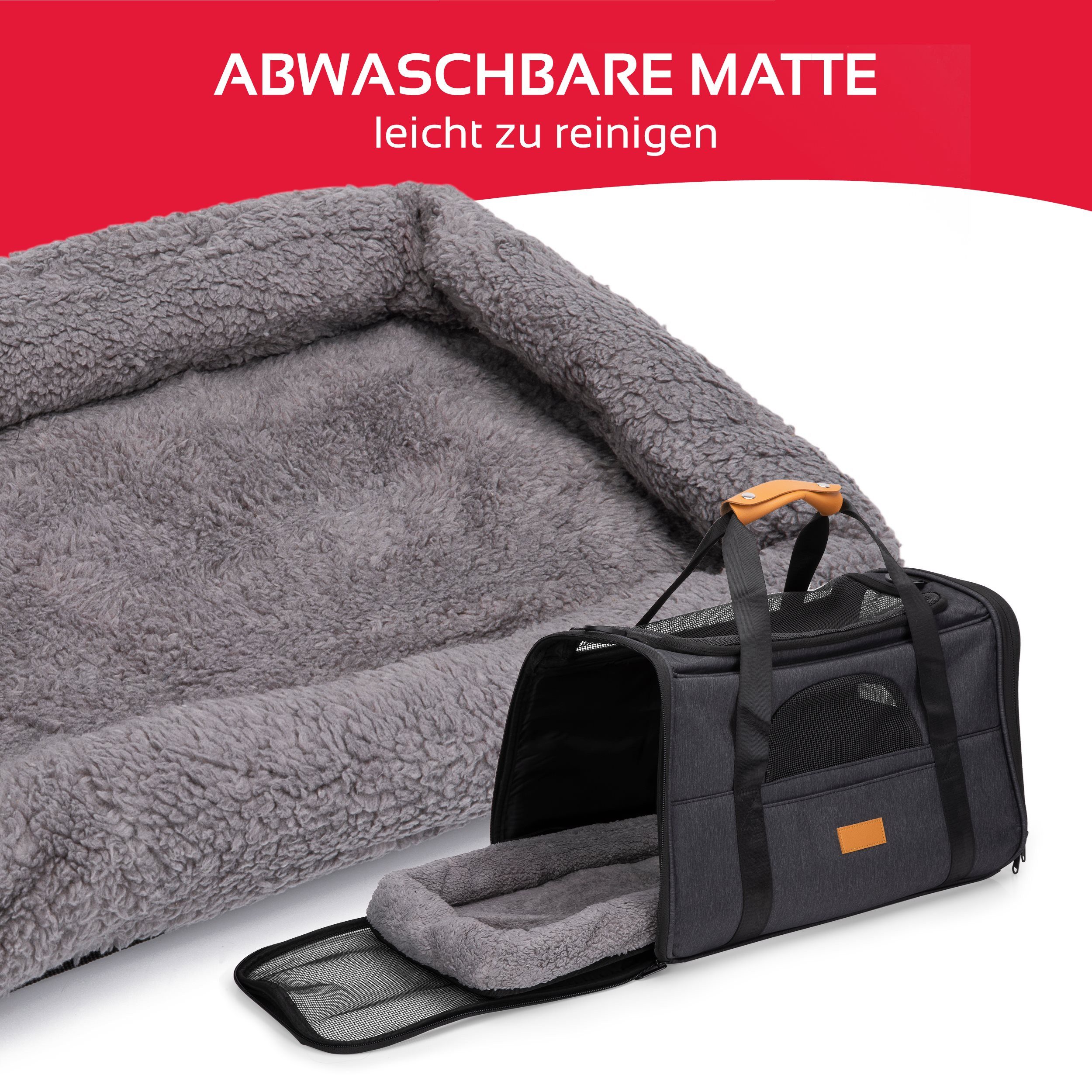 maxxpro Autositzschutz maxxpro Transporttasche Faltbar Grau