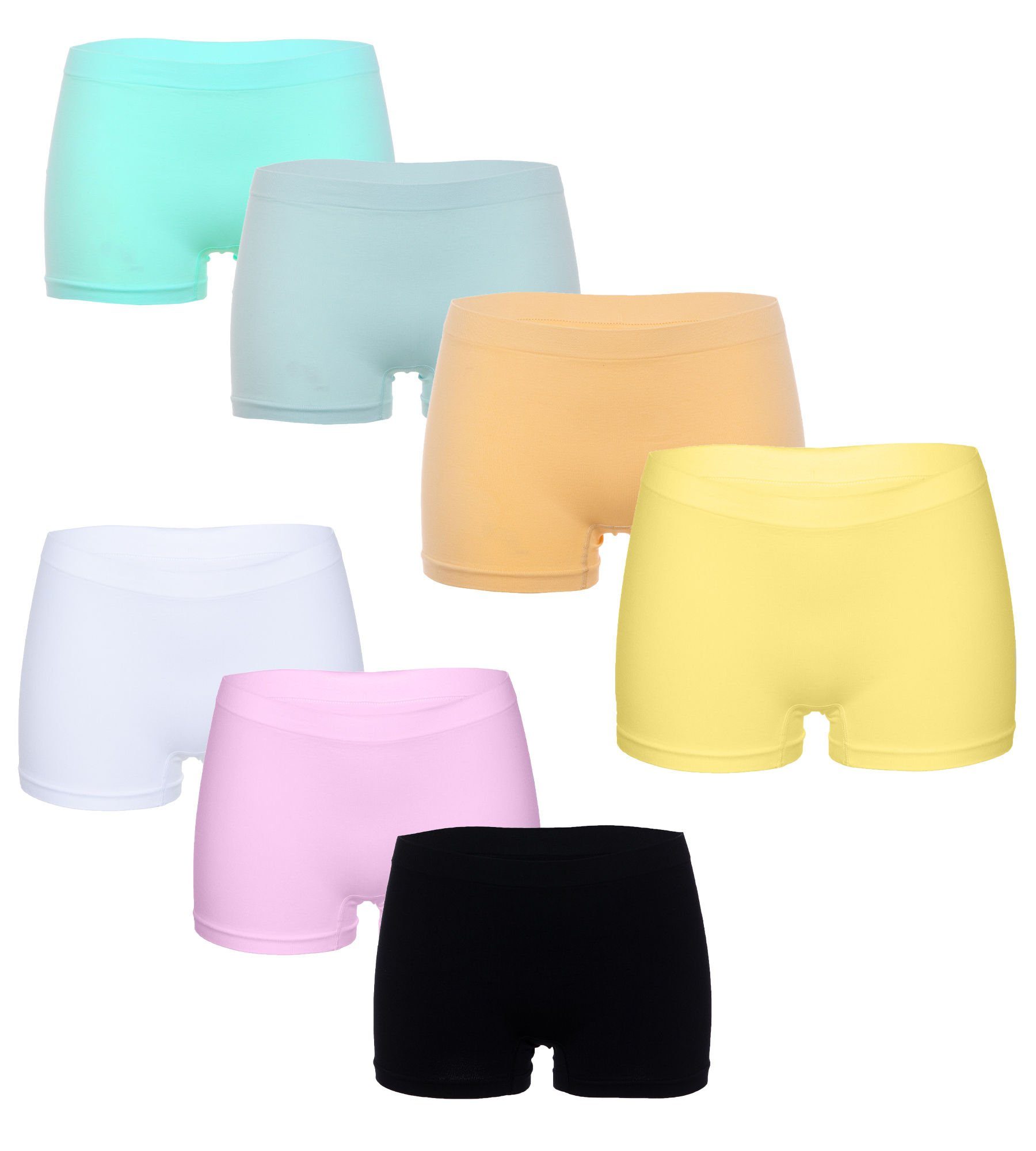 Figur Body Panty Slip elastisch Verarbeitung (Set, mit 7-teilig) nahtloser