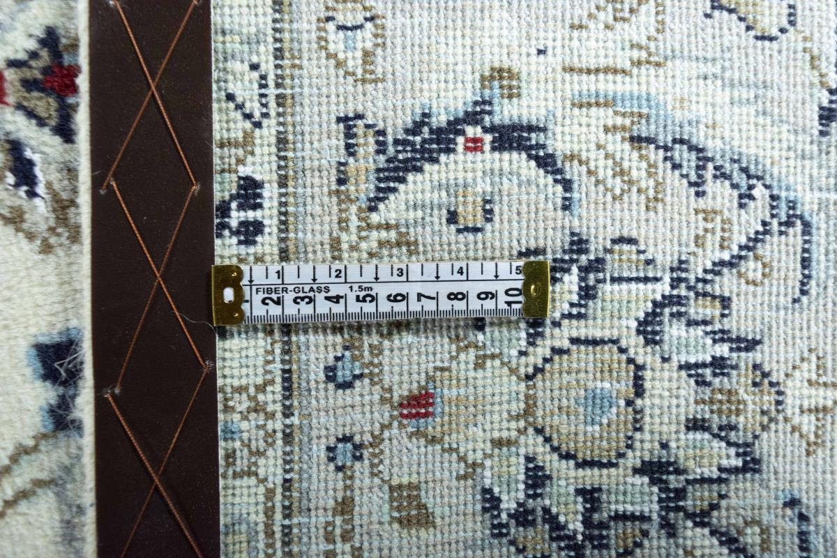 Orientteppich 195x291 / Trading, Orientteppich Höhe: Handgeknüpfter rechteckig, 12 mm Keshan Nain Perserteppich,