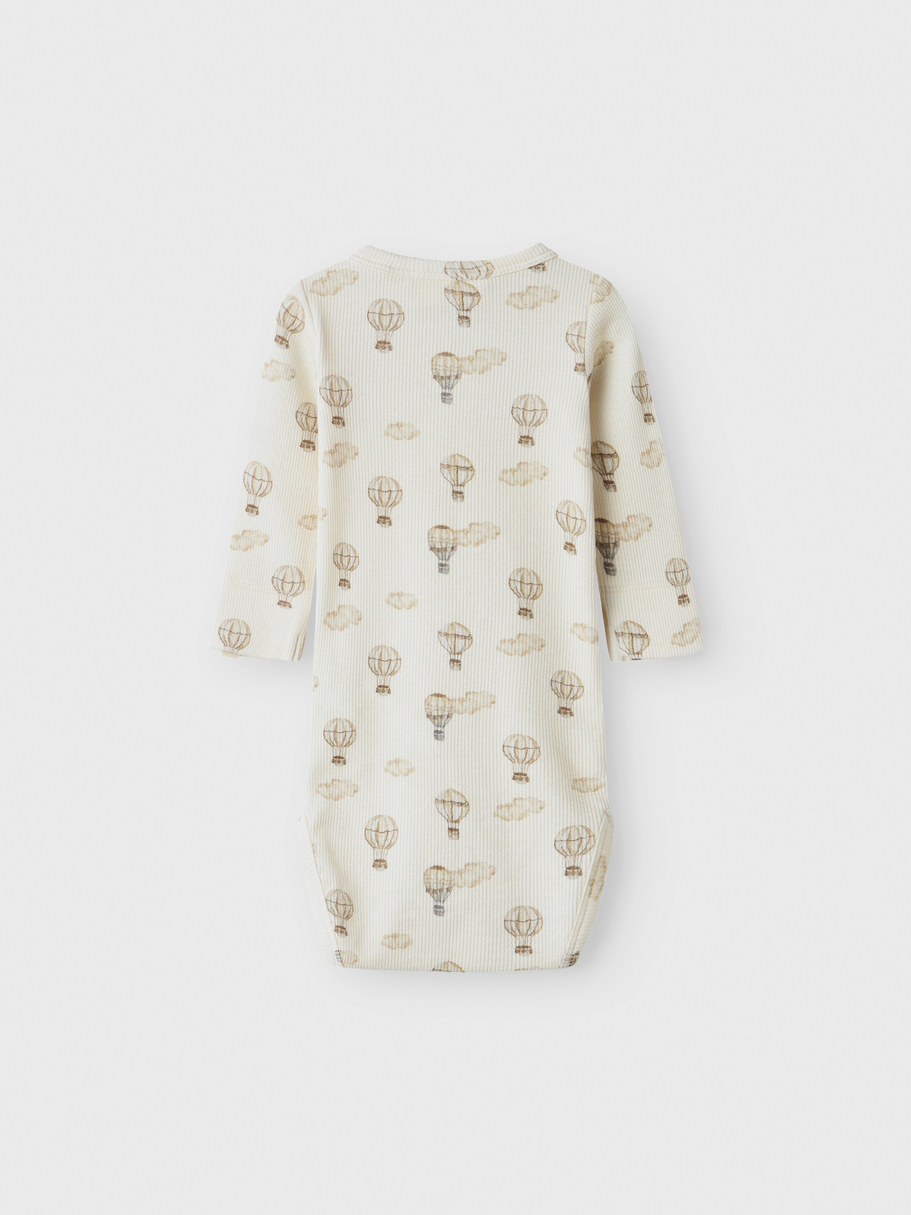 Lil' Atelier Langarmbody NBNGAVO EMO LS SLIM BODY LIL NOOS weiche Jersey Rippqualität