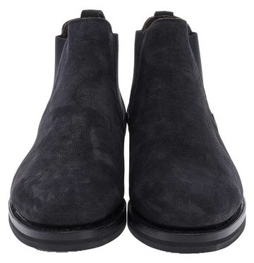 Sendra Boots 12931 Herren Chelsea Boots Schwarz Stiefelette Rahmengenäht