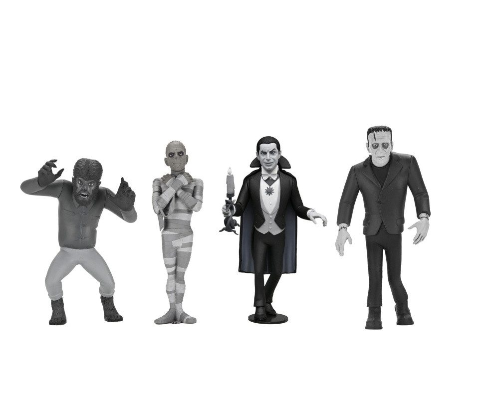 NECA Actionfigur Universal Monsters Toony Terrors Actionfiguren 15 cm Series 10 Silver