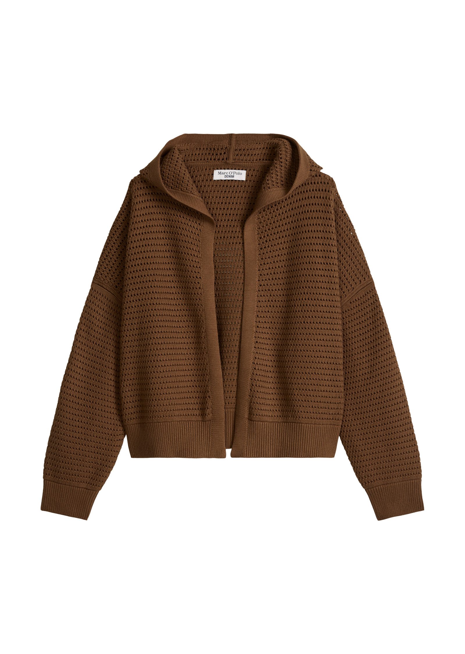 Marc O'Polo DENIM Strickjacke Knit Cardigan, Longsleeve, Hood