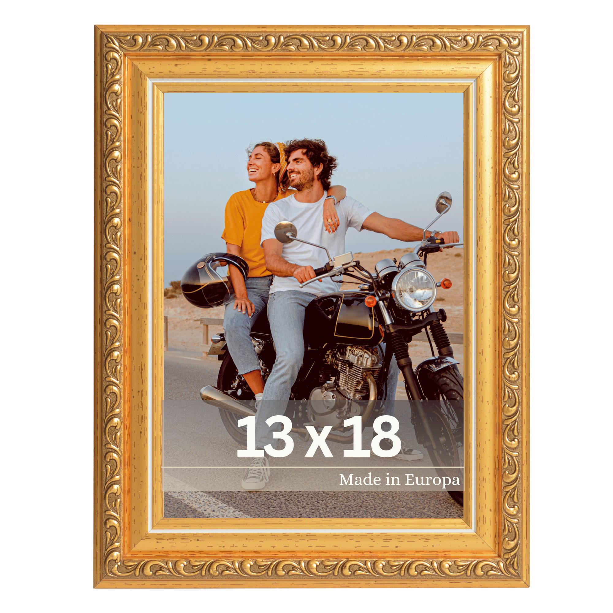 Victor (Zenith) Bilderrahmen Chagall, Antiker Bilderrahmen Set Gold 13x18 c günstig online kaufen