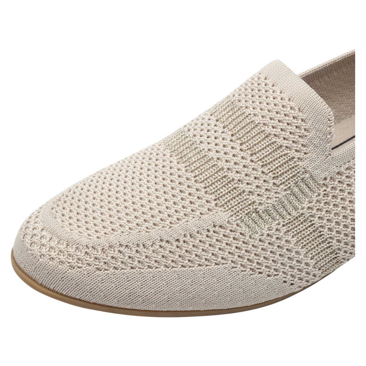 Jana Jana Damen Slipper 8-24266-42-499 beige/gold Slipper