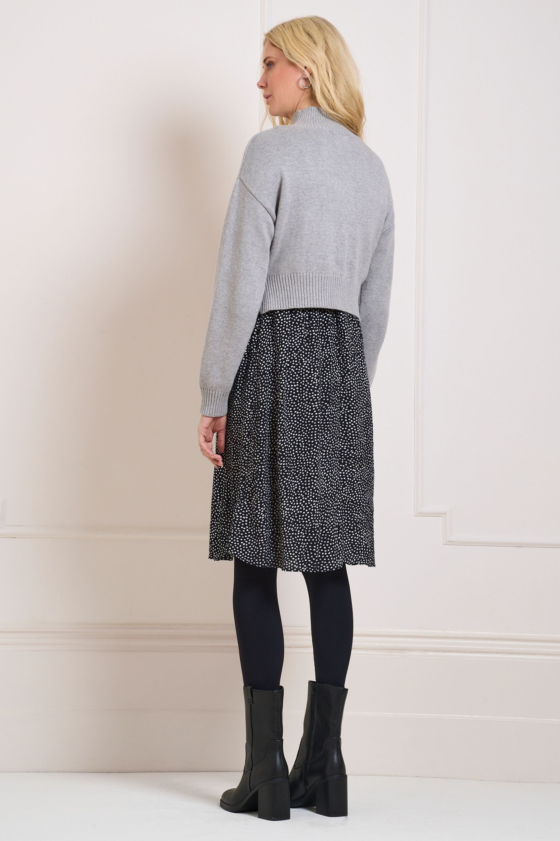 Seraphine Umstandskleid Seraphine Kleid mit Stricktop Umstands-/Stillmode (1-tlg)
