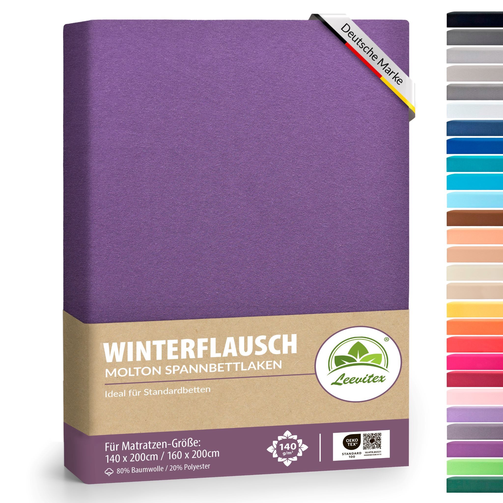 leevitex® Spannbettlaken für kalte Nächte – günstig online kaufen