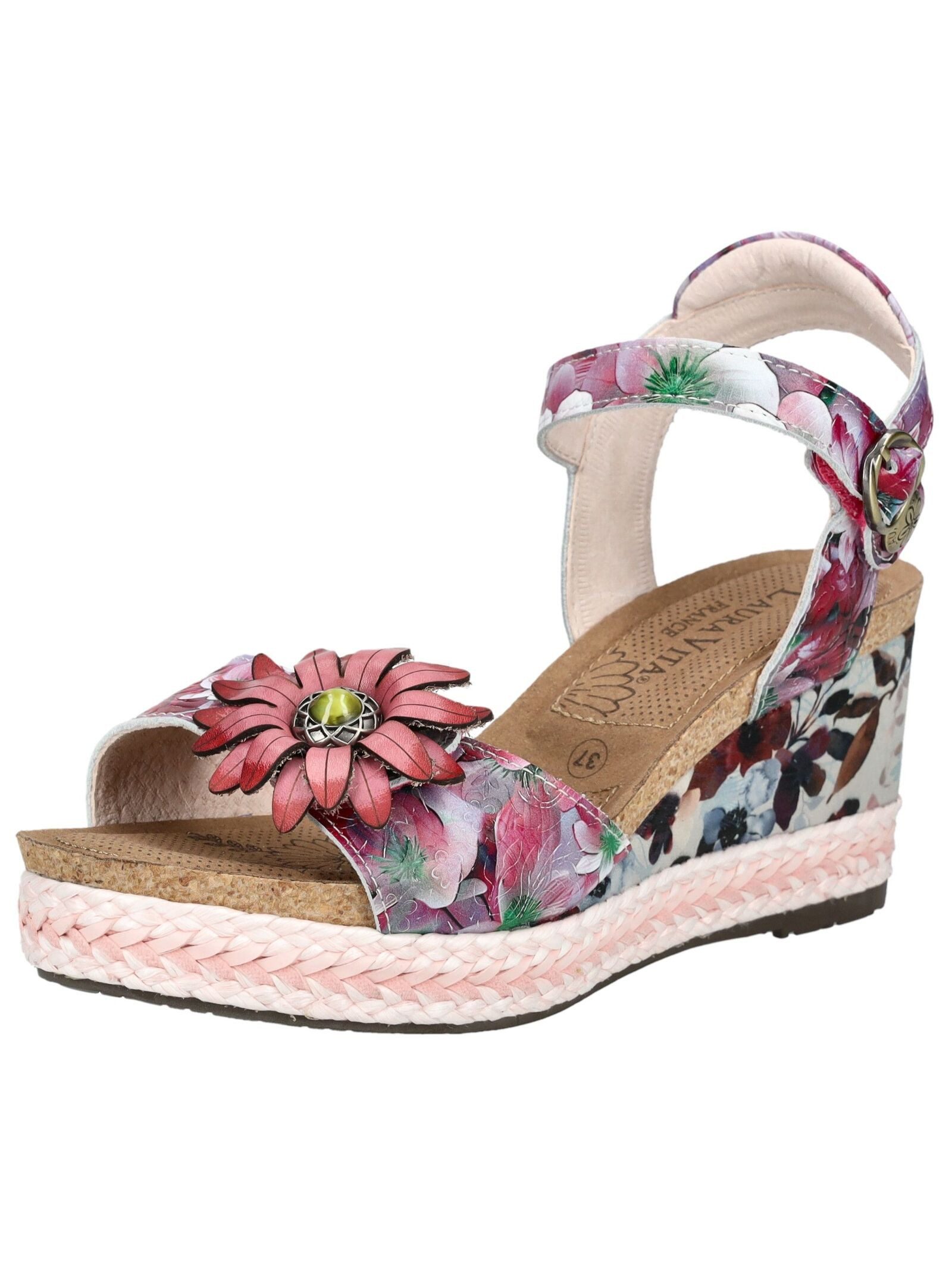 LAURA VITA LAURA VITA Sandalen Leder High-Heel-Sandalette