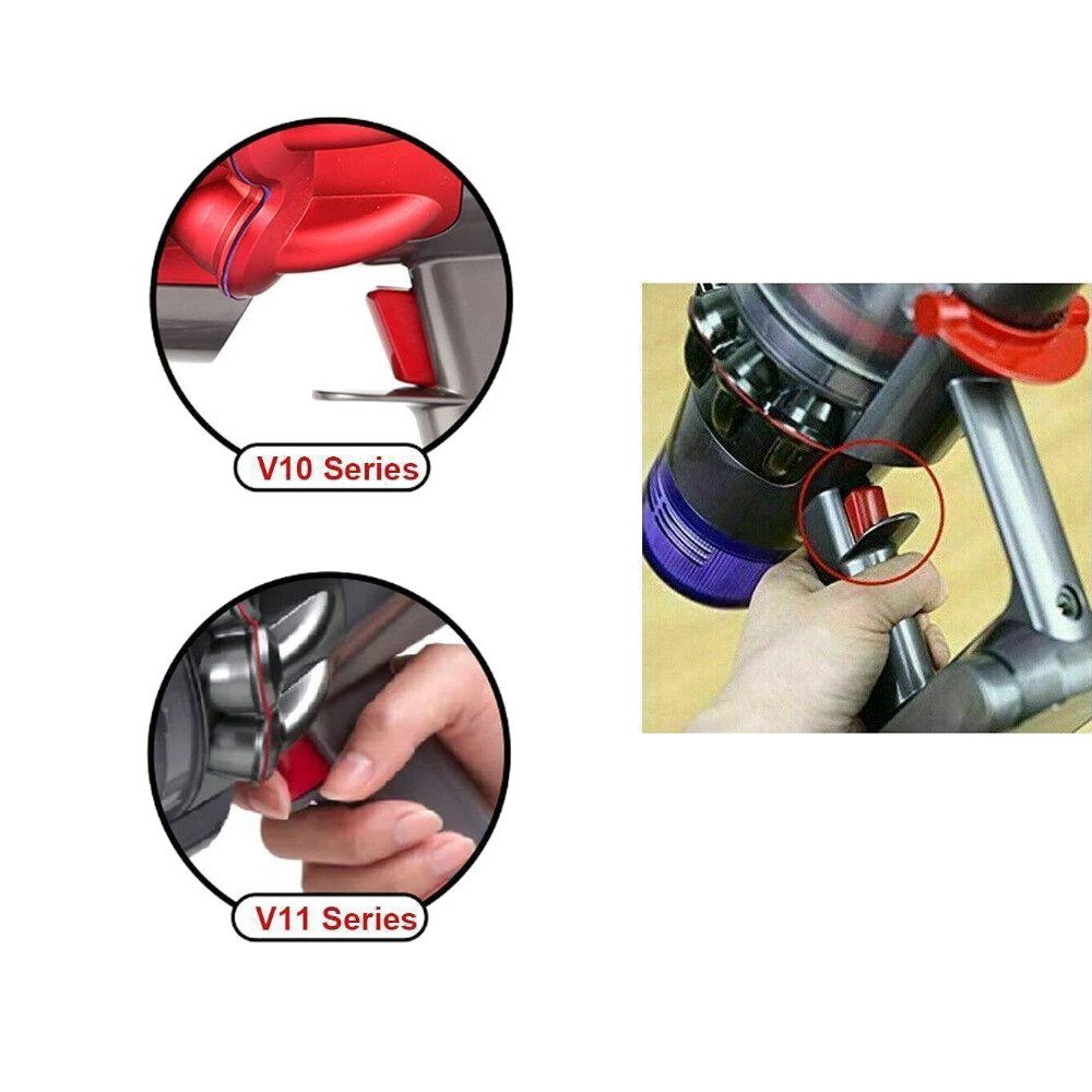 Trade-Shop Schalter 2x passend für Dyson V10/V11 Staubsauger (2-St), Knopf Extra Starker Trigger Power – Bild 3 von 4