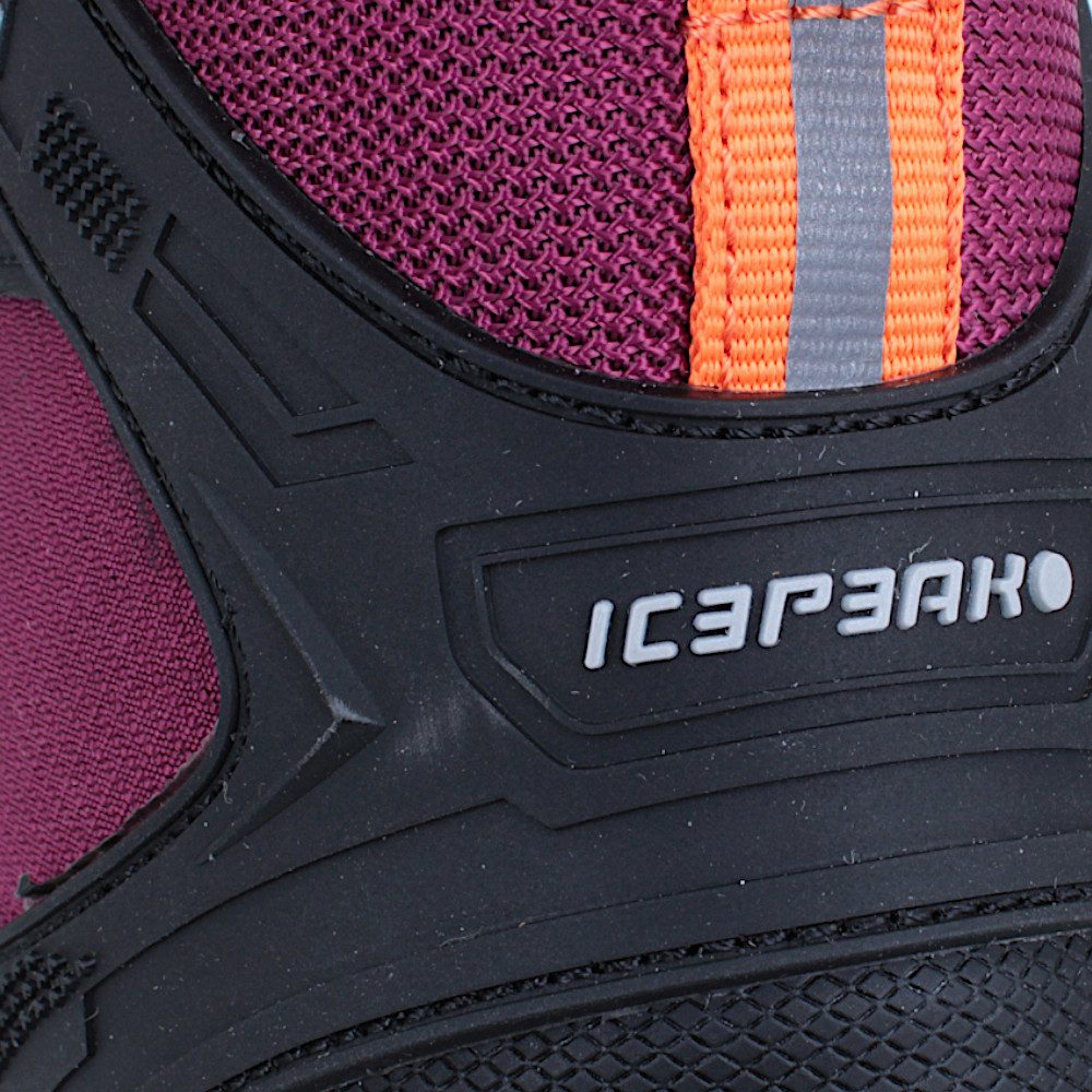 Icepeak Agadir MS Outdoor-Wanderschuhe Outdoorschuh wasserabweisend, rutschfeste Gummisohle, Knöchel- & Zehenschutz