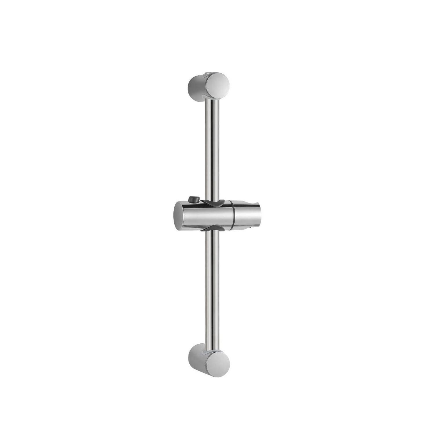 LuxusKollektion Duschstange Duschstange Brausestange verstellbar 22 50cm Wandmontage 53cm Chrom