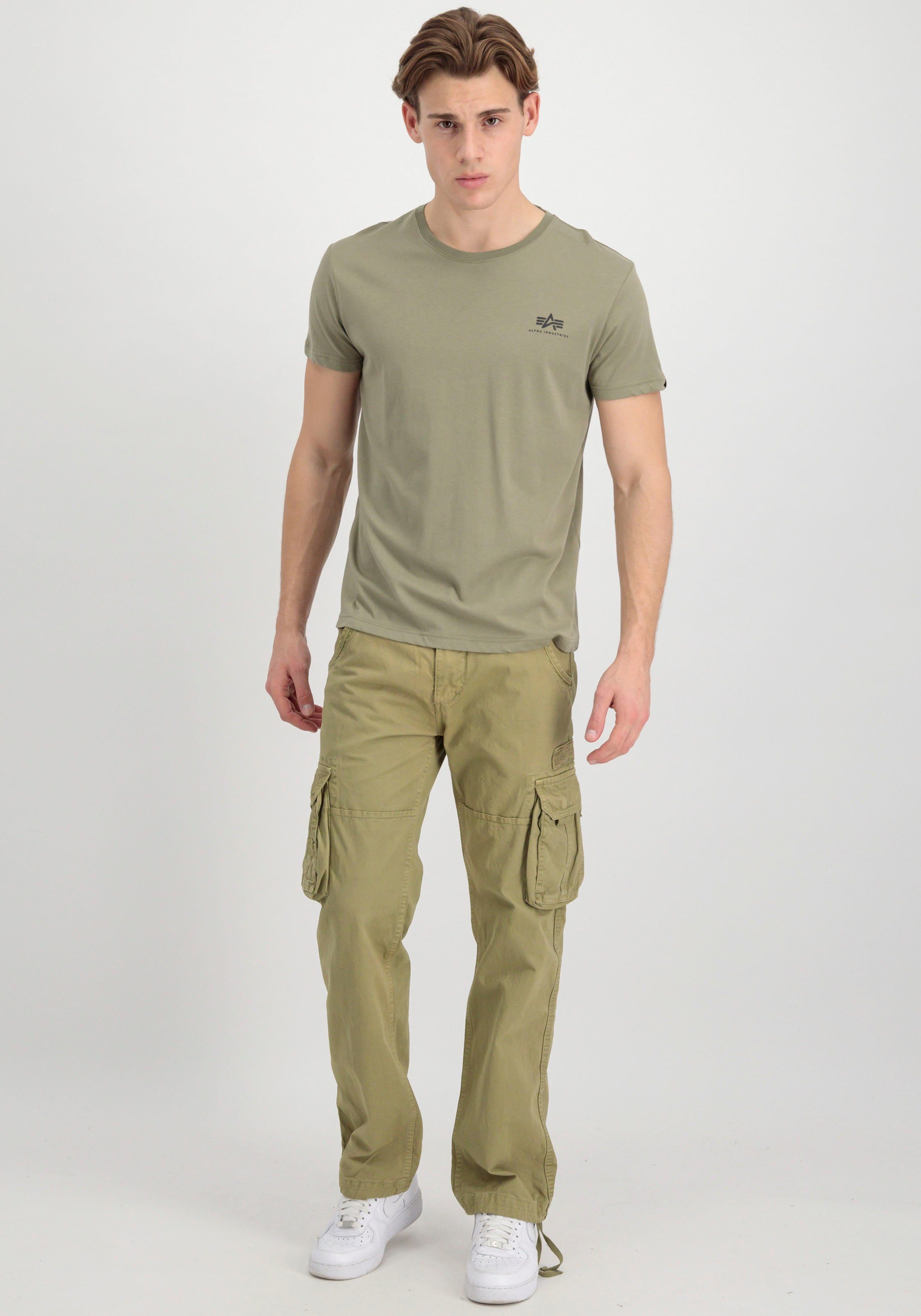 Alpha Industries Rundhalsshirt Backprint T Baumwolle, regular fit
