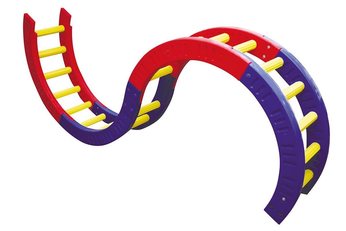 SportFit Klettergerüst Kindergymnastik Mega Hamsterrolle