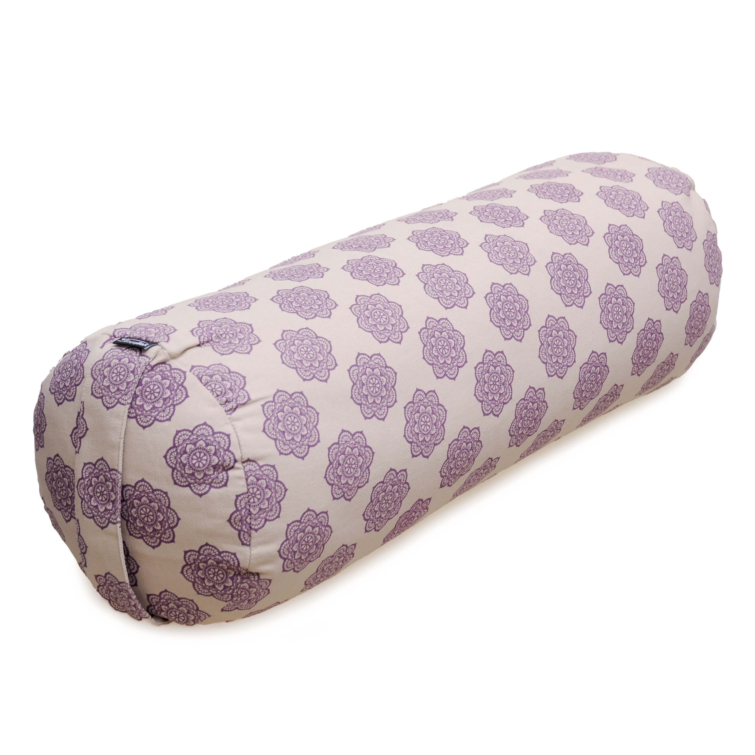 Yogakissen Yoga-Bolster rund - vintage - organic cotton