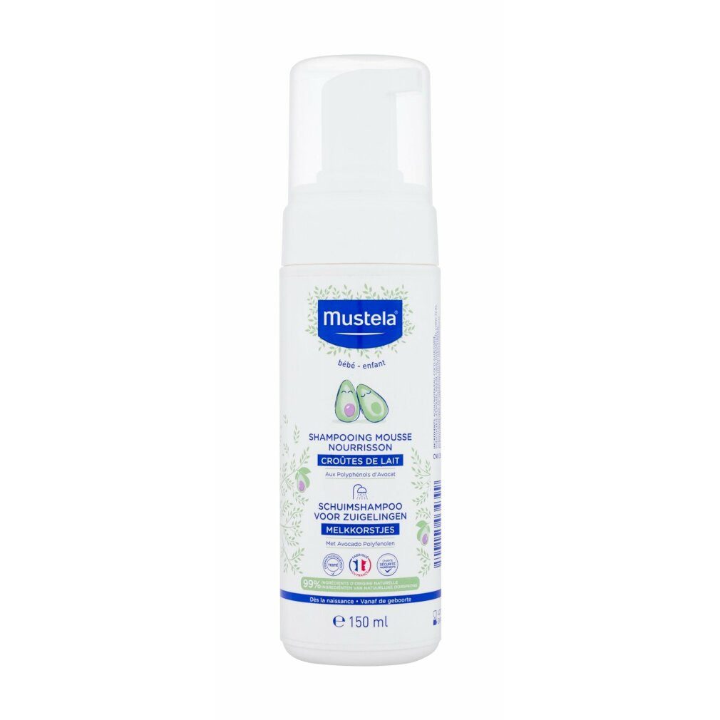 Mustela Körperpflegemittel Foam Shampoo For Newborns Normal Haut 150ml
