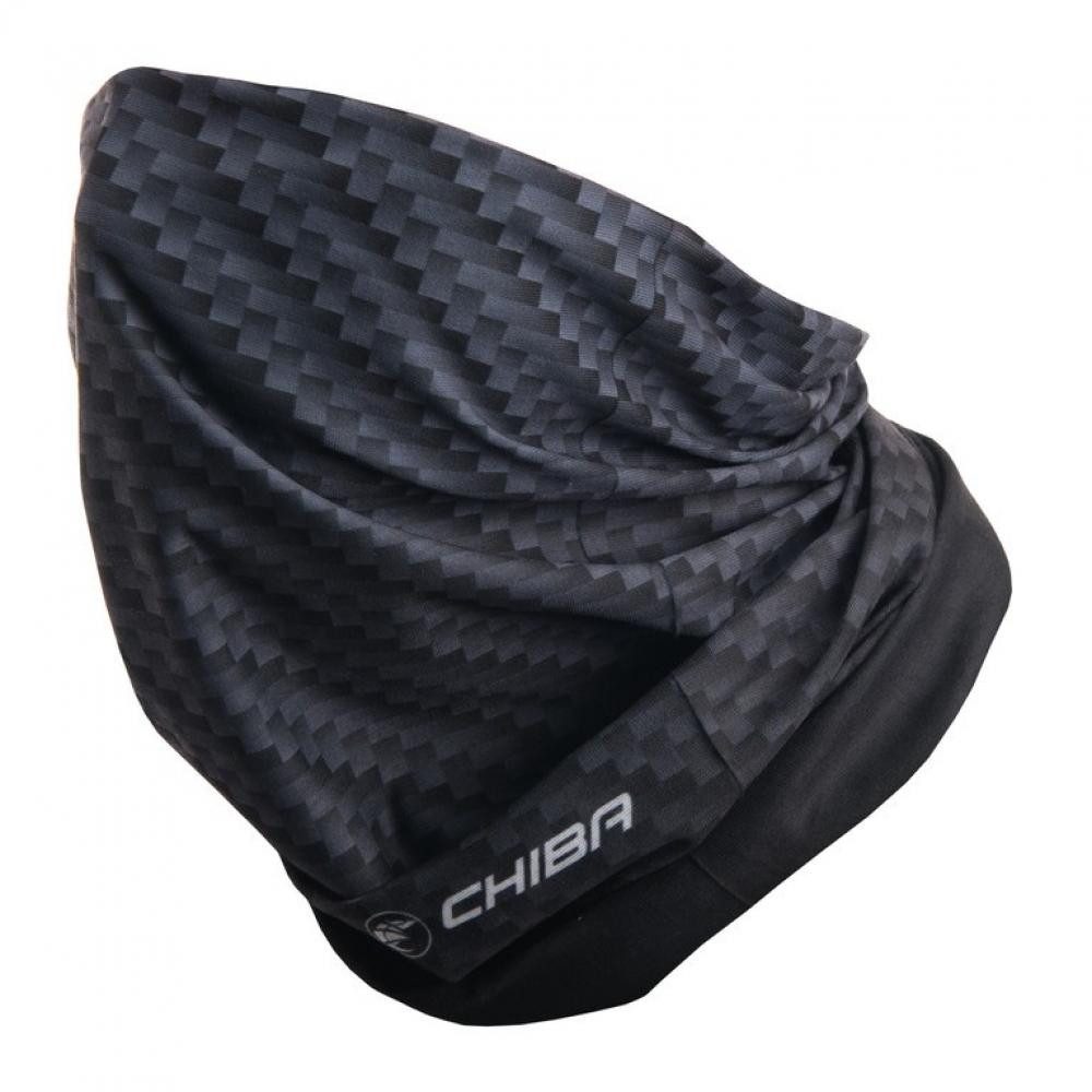 Chiba Halstuch CHIBA Multifunktionstuch Sommer - elastisches Radsport-Tuch, EG, Carbo