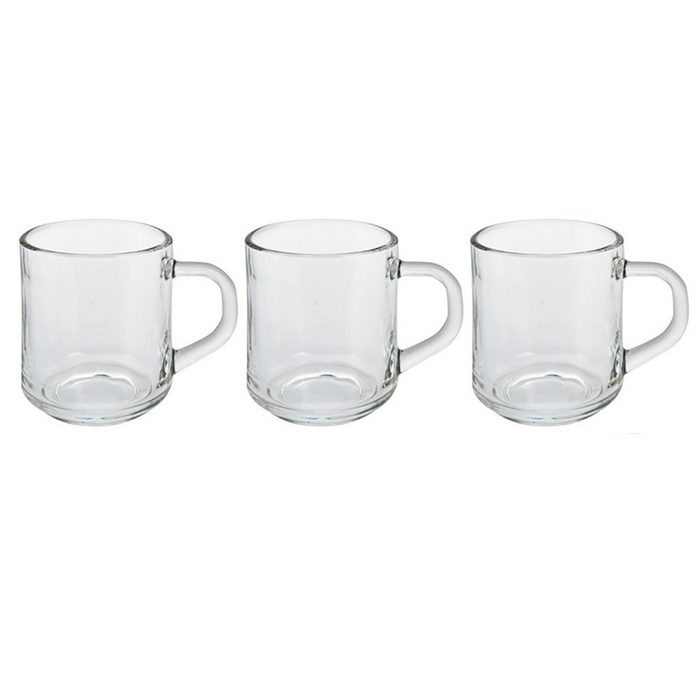 Neuetischkultur Gläser-Set Kaffee-Tee-Glas 3er Set klassisch Glas
